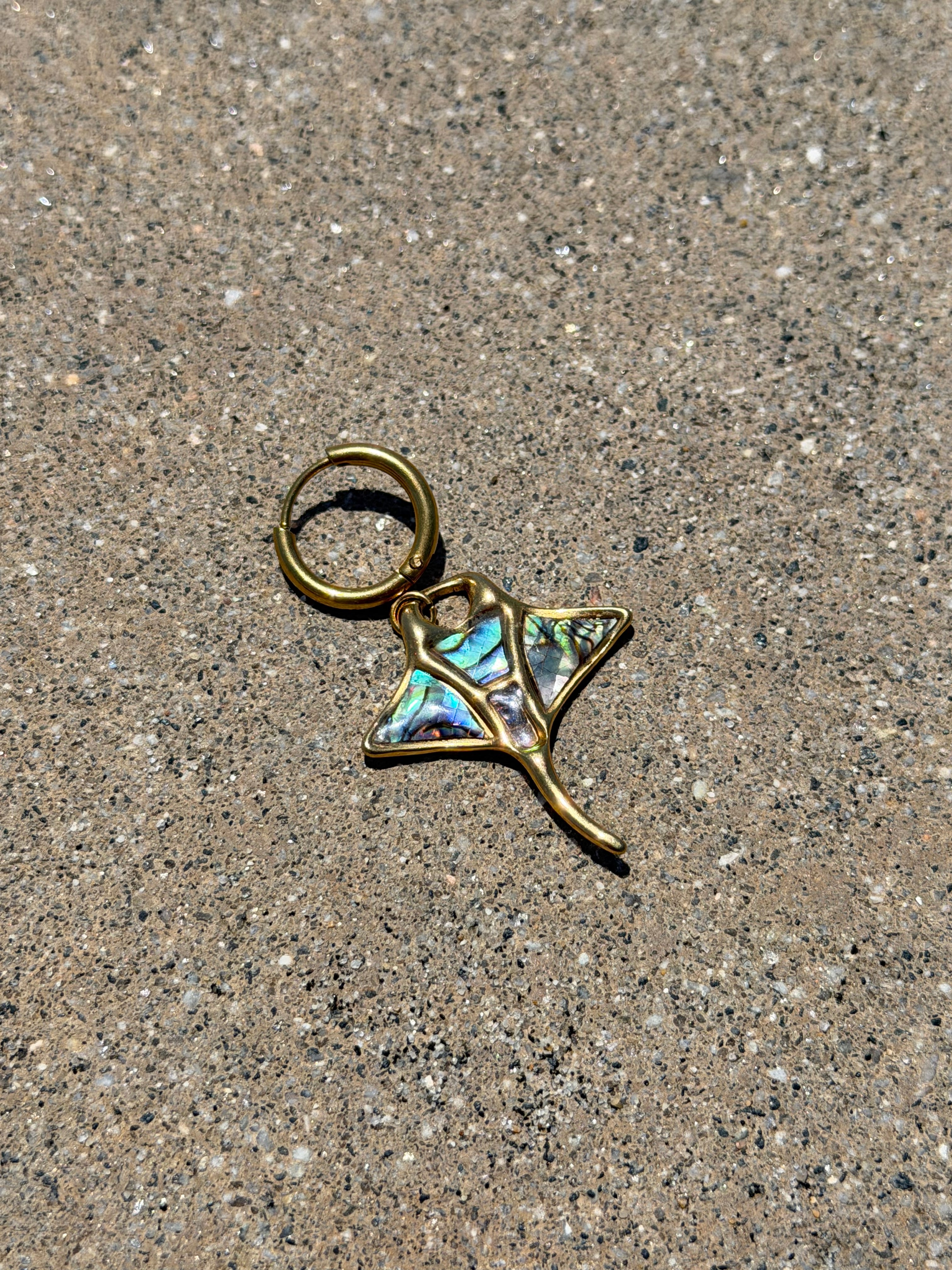 Manta Ray Charm